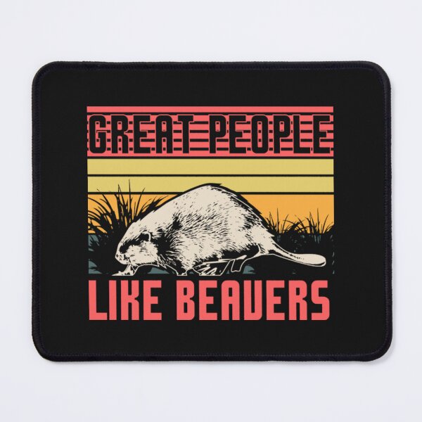 Item preview, Great People Like Beaver Crazy Animals designed and sold by ClamenTaon.
