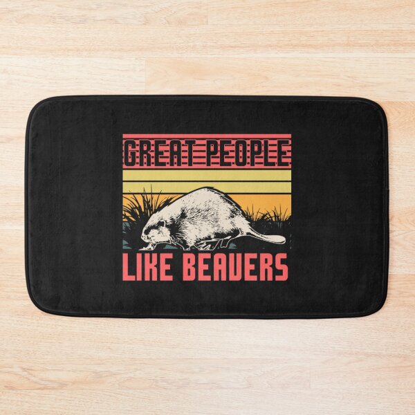 Item preview, Great People Like Beaver Crazy Animals designed and sold by ClamenTaon.