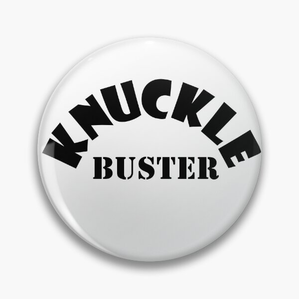Item preview, Knuckle Buster - Black Text designed and sold by MountMercantile.