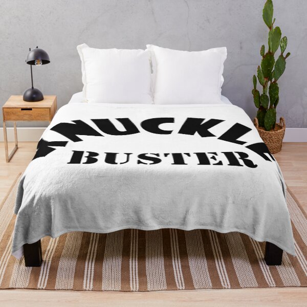 Item preview, Knuckle Buster - Black Text designed and sold by MountMercantile.