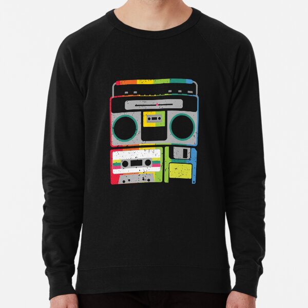 T-shirt enfant avec l'œuvre « Magnétophone cassette années 80, 90, rétro  vintage » de l'artiste Lenny Stahl