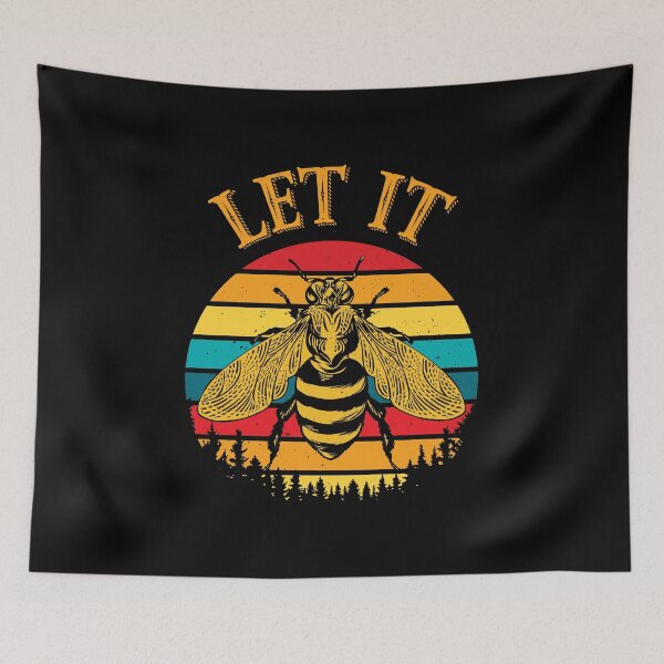 Item preview, Let It Bee bee beekeeper gift beekeeping honey bee designed and sold by Lenny Stahl.