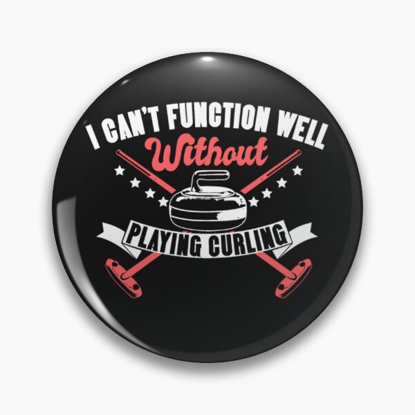 Item preview, Playing Curling Sport team gift idea designed and sold by ClamenTaon.