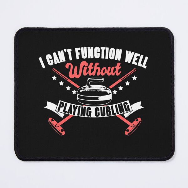 Item preview, Playing Curling Sport team gift idea designed and sold by ClamenTaon.