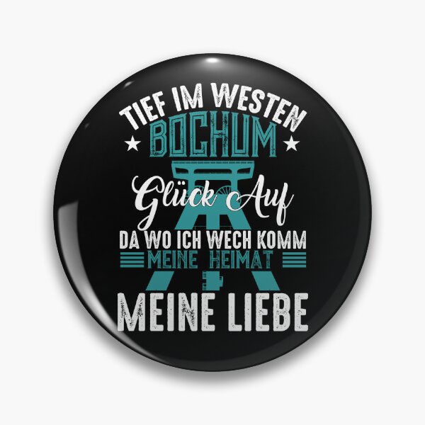 Item preview, Bochum Ruhrpott & Ruhrgebiet Good Luck On Soccer Fan Bochumer designed and sold by Lenny Stahl.