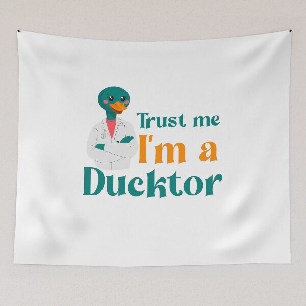 Item preview, Trust me Im a Ducktor designed and sold by ErmessThiings.