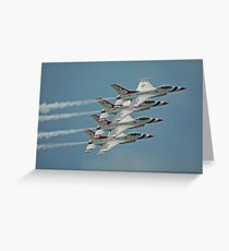 USAF Thunderbirds Greeting Card