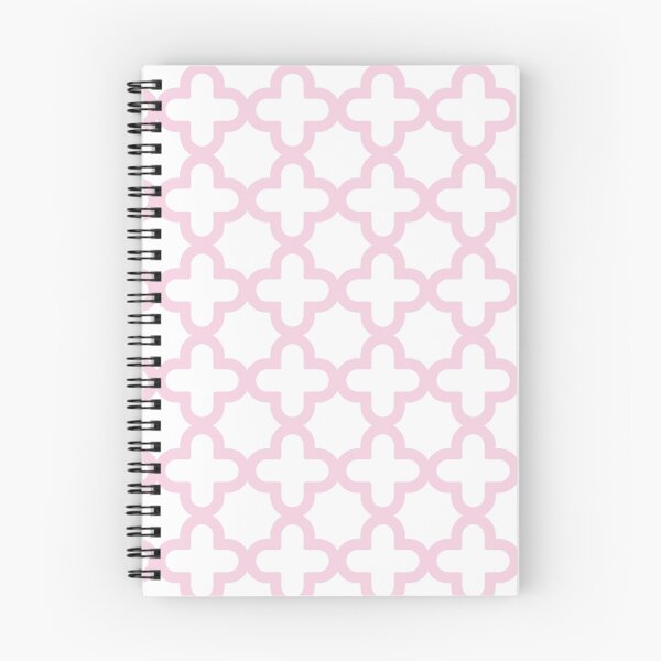 Item preview, Pastel Pink & White, Quatrefoil Pattern designed and sold by patternplaten.