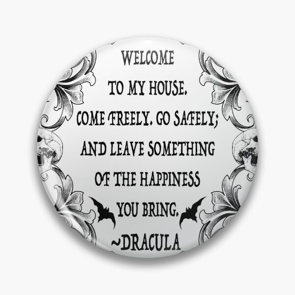 Item preview, Dracula Quote designed and sold by RavenWake.