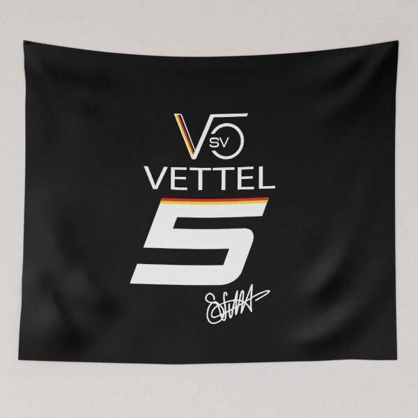 Item preview, Sebastian Vettel 5 designed and sold by ArcticWolfMerch.