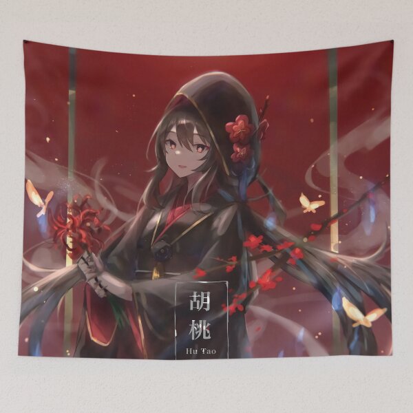 Item preview, Hu Tao Genshin Impact Fanart designed and sold by valekun.