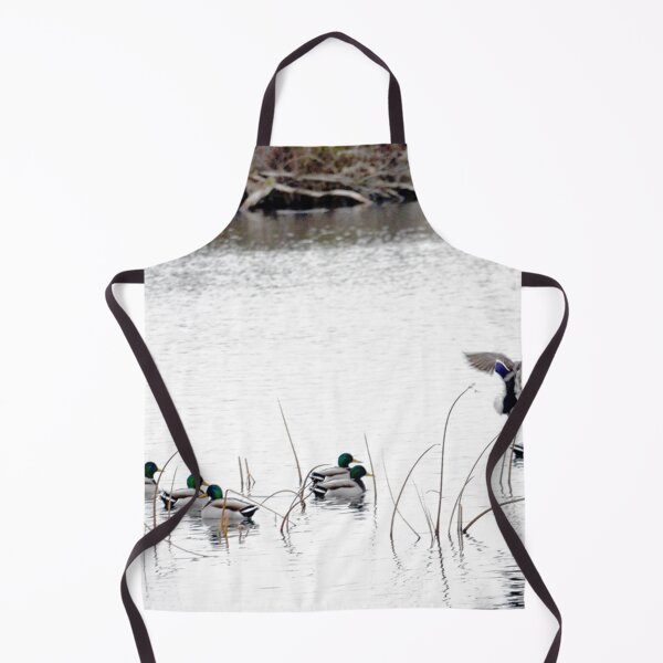 Item preview, Ducks on pond designed and sold by MoreGoodArt.