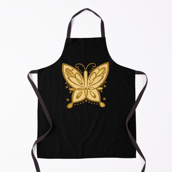 Item preview, Magical butterfly candle Glitter Gold designed and sold by stickersworld31.
