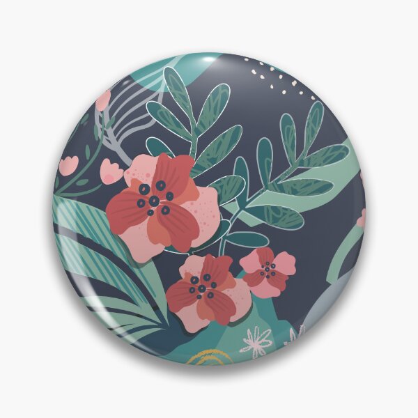 Item preview, Abstract Colourful Flowers 23 designed and sold by simplydesignart.