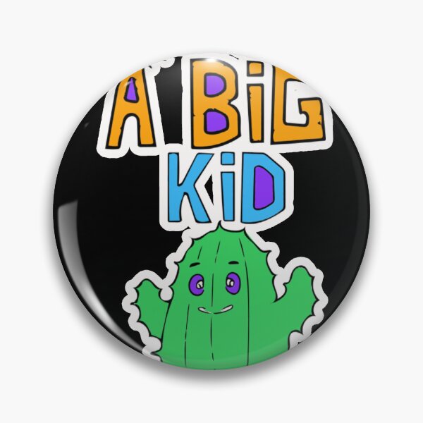 Item preview, I am A BIG KID cute cactus designed and sold by twobillion.
