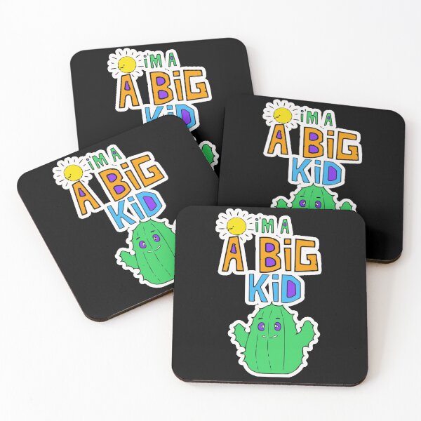 Item preview, I am A BIG KID cute cactus designed and sold by twobillion.