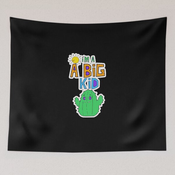 Item preview, I am A BIG KID cute cactus designed and sold by twobillion.