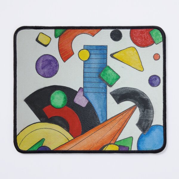 Item preview, Geometric Abstract Kandinsky style designed and sold by LauraAnnSeel.