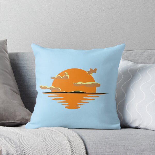 Artikelvorschau, Sonnenuntergang-Cartoon-Logo entworfen und verkauft von TrippyPosters.