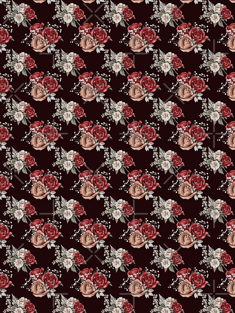 Thumbnail 3 of 3, Scarf, Flower Pattern Home Decor designed and sold by PatternTale.