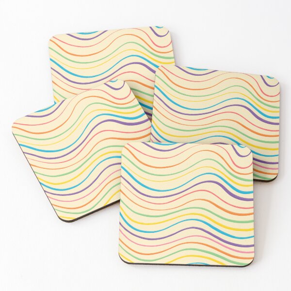 Item preview, Retro Wave Lines Minimalist designed and sold by MaiZephyr.