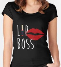 Lip Boss Women's Fitted Scoop T-Shirt