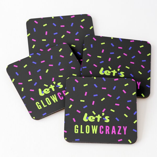Item preview, Let's Glow Crazy Glow Birthday Party  designed and sold by dirlkhiat.