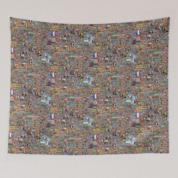 Item preview, reddit place 2022 r/place final canvas designed and sold by bandersnatching.
