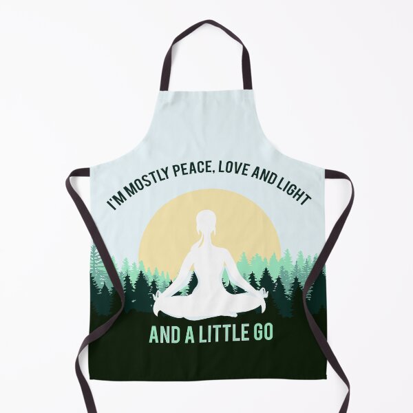 Item preview, I'm mostly peace love and light and a little go f yourself designed and sold by abboo.