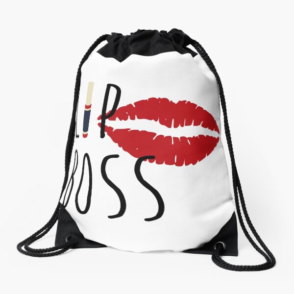 Lip Boss Drawstring Bag