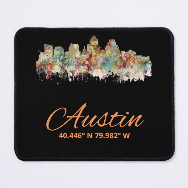 Item preview, Austin City Skyline Classic T-shirts designed and sold by Forever Sun CO..