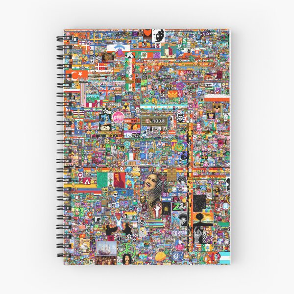 Item preview, "r/place" - [2022] - Reddit digital art designed and sold by Cowboy Mike.