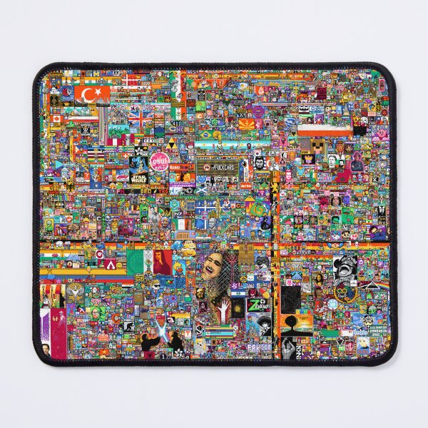 Item preview, "r/place" - [2022] - Reddit digital art designed and sold by Cowboy Mike.