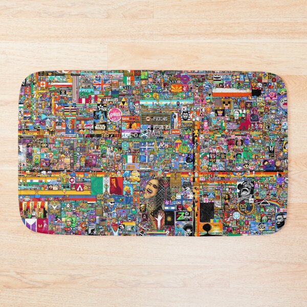 Item preview, "r/place" - [2022] - Reddit digital art designed and sold by Cowboy Mike.