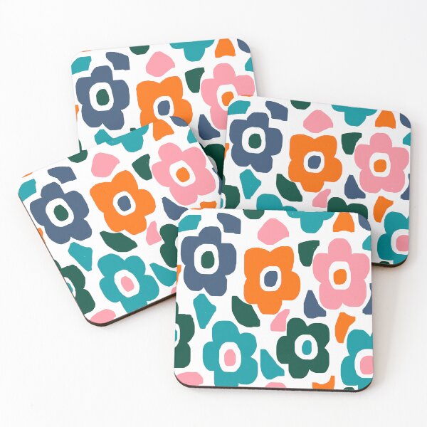 Item preview, Joyful Modern Scandinavian Floral Pattern #1 designed and sold by Deutschic.