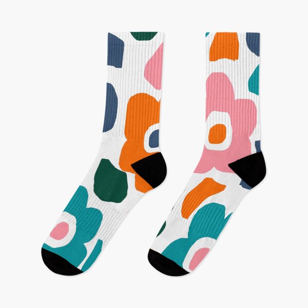 Item preview, Joyful Modern Scandinavian Floral Pattern #1 designed and sold by Deutschic.