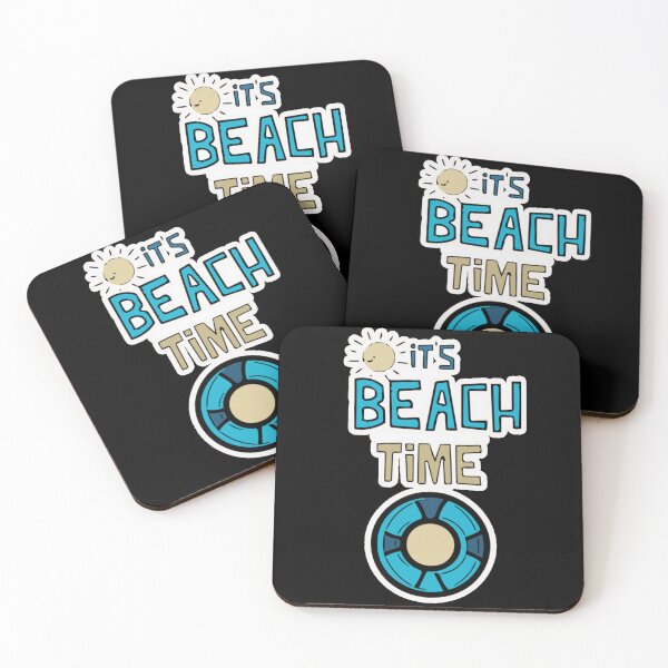 Item preview, it's beach time cute life ring designed and sold by twobillion.
