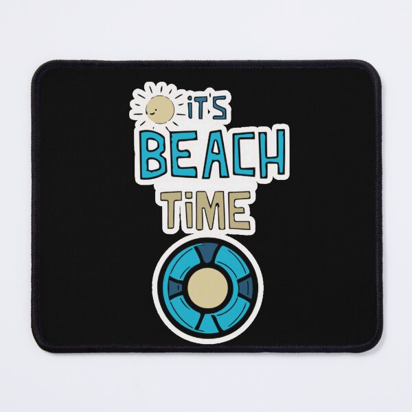 Item preview, it's beach time cute life ring designed and sold by twobillion.