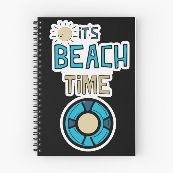 Item preview, it's beach time cute life ring designed and sold by twobillion.