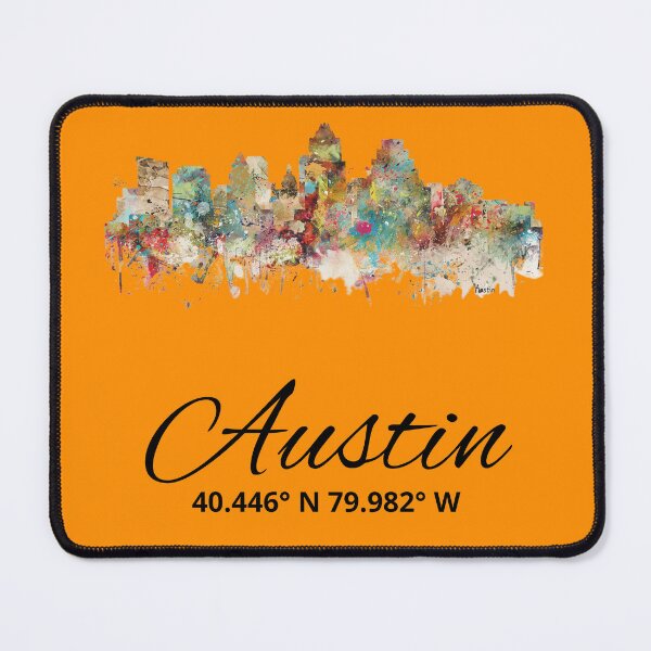 Item preview, Austin City Skyline Classic T-Shirt designed and sold by Forever Sun CO..