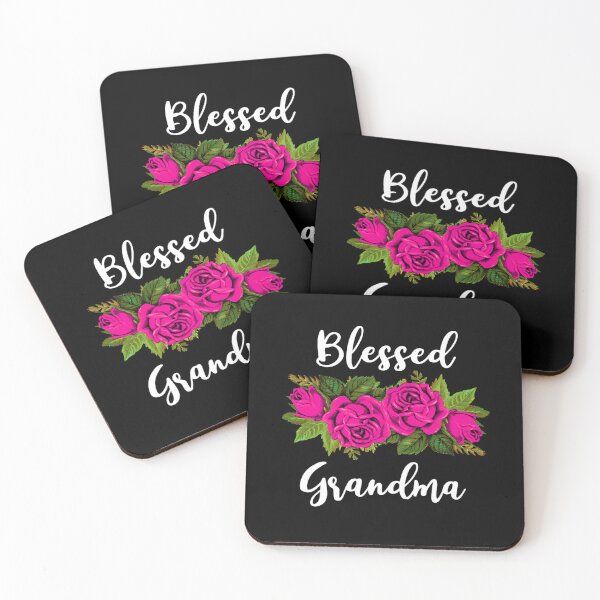 Item preview, Blessed Grandma Fuschia Pink Roses designed and sold by maximjki.