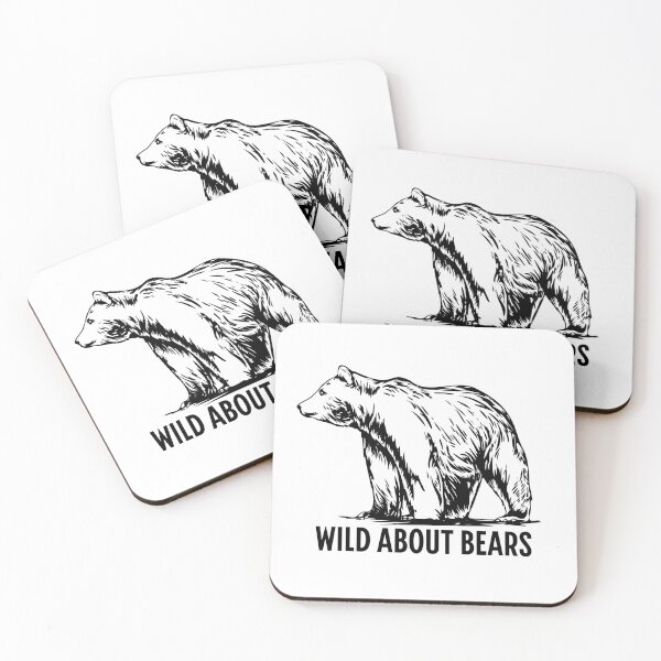 Item preview, Grizzly bear camping and hiking bear lover. Wild About Bears. Nature And Wildlife Lover. designed and sold by Barb  Hamilton ⭐⭐⭐⭐⭐.