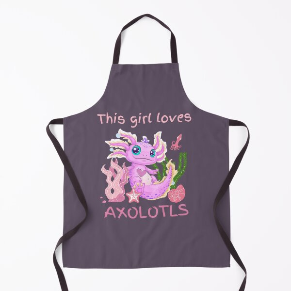 Item preview,  This girl loves axolotls designed and sold by BronikowskiART.