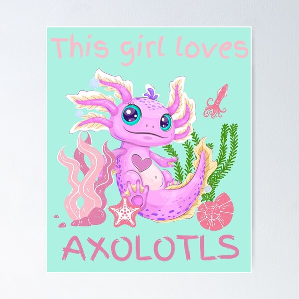 Axolotls Wall Art for Sale