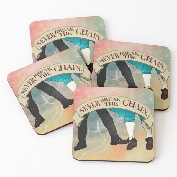 Item preview, Blackbeard and Stede: Never Break the Chain designed and sold by LamePiXie.