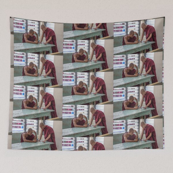 Item preview, Myanmar. Mandalay. Young Monks checking Messages. designed and sold by vadim19.
