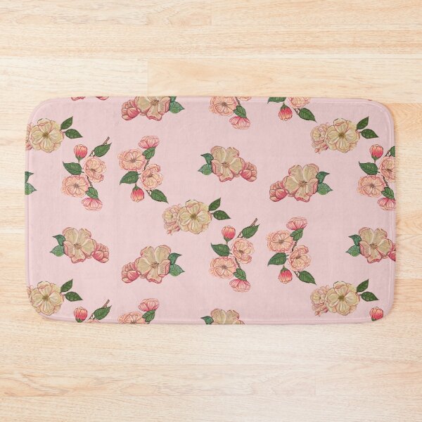 Item preview, Apple blossom pink pattern designed and sold by Loly artist.