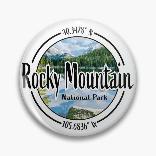 Item preview, Rocky Mountain Design with Latitude and Longitude designed and sold by Redneck Designs.