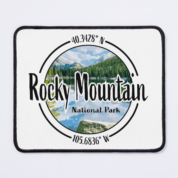 Item preview, Rocky Mountain Design with Latitude and Longitude designed and sold by Redneck Designs.