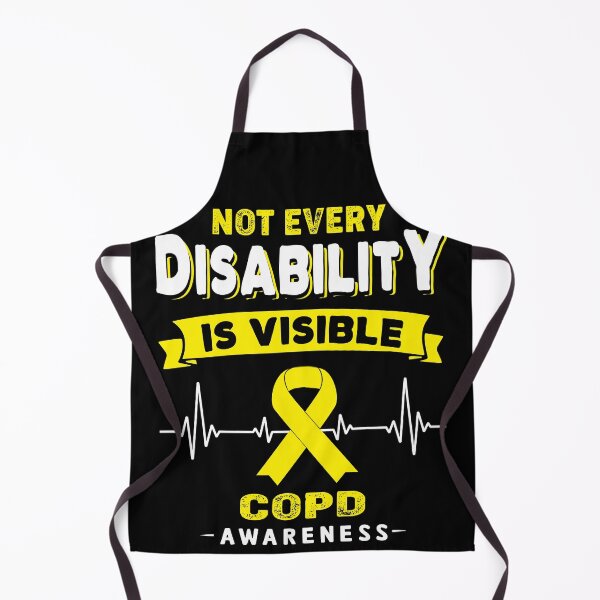 Item preview, COPD Awareness - Not Every Disability Is Visible designed and sold by RidnerStore.